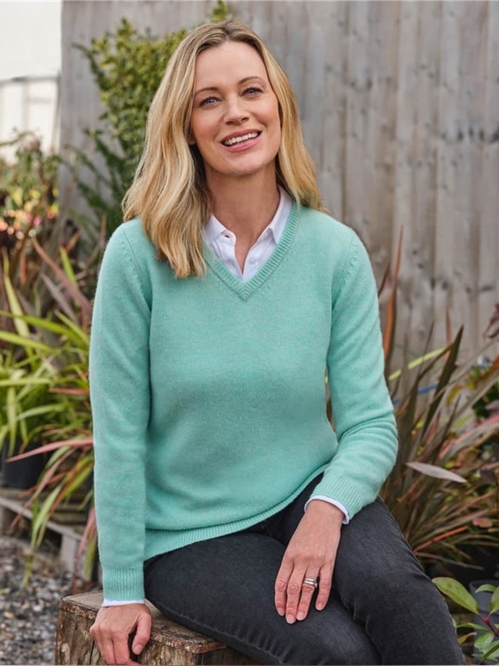Camela womens lambswool sweater